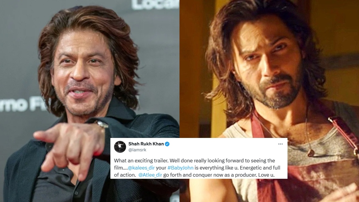 Shah Rukh Khan Is All Praises For Varun Dhawan’s Baby John Trailer, Lauds Jackie Shroff’s ’Deadly’ Look